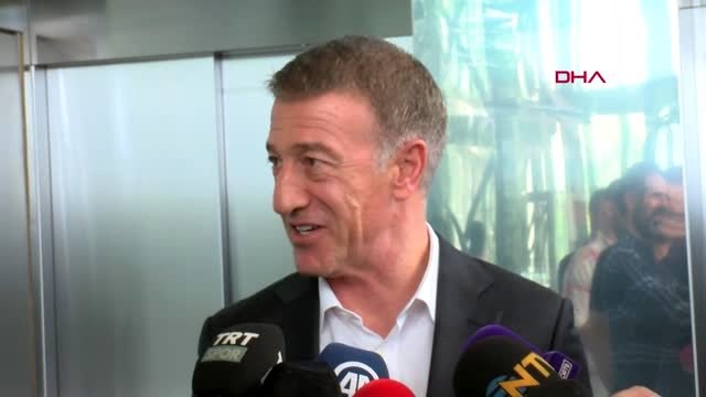 SPOR Trabzonspor Başkanı Ahmet Ağaoğlu'nun açıklamaları