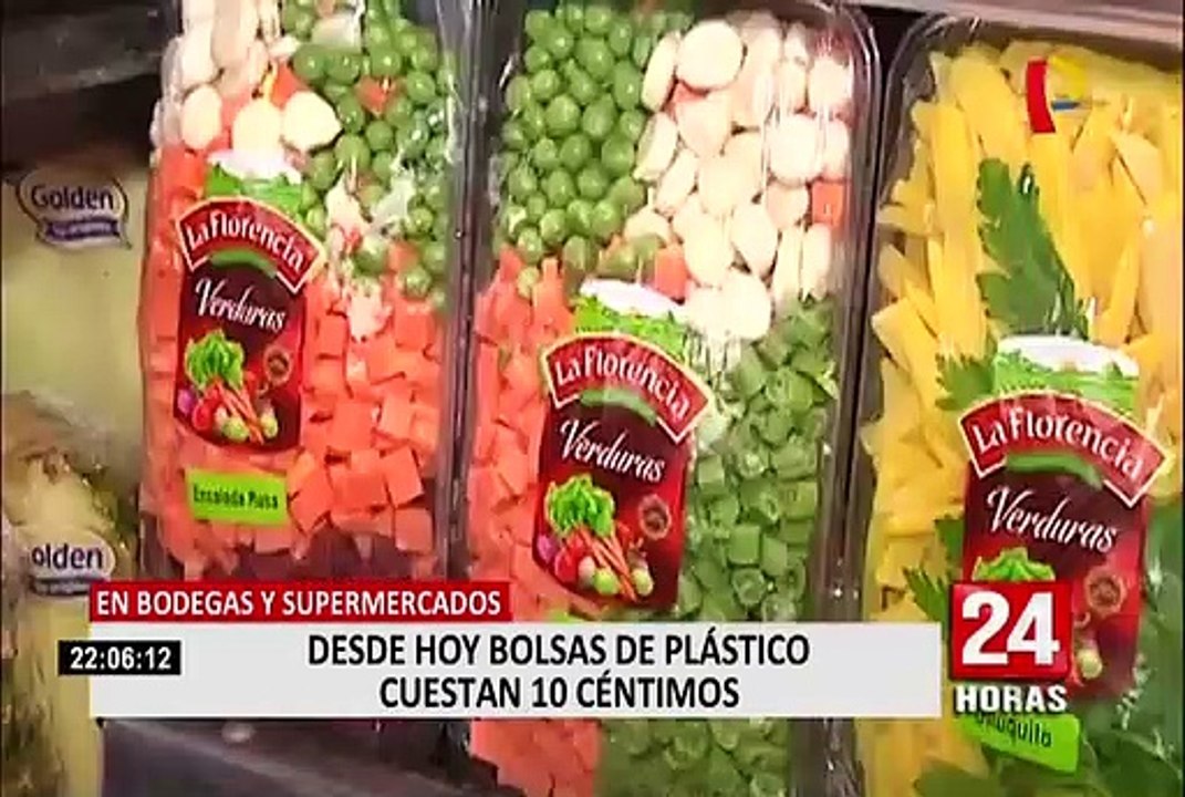 Ley de plásticos: desde este 1 de agosto bolsas de plástico cuestan 0.10 céntimos