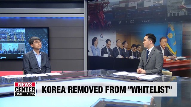 Analysis on Japan's removal of Korea from whitelist of trading partners