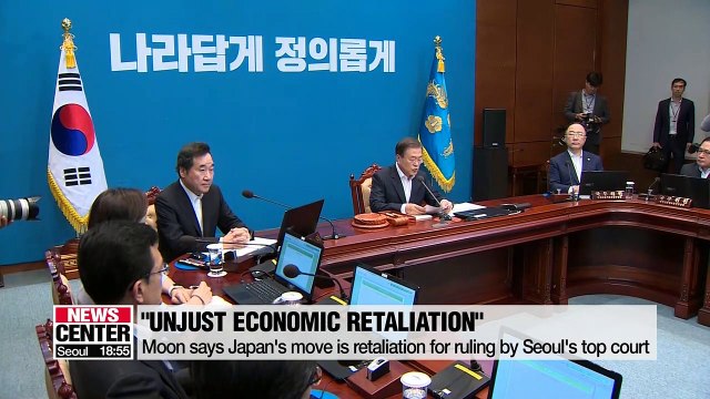 Moon warns Japan of consequences of export controls against S. Korea