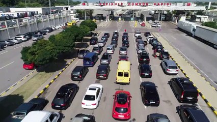 Gurbetçilerin 'dönüş' yolculuğu başladı - EDİRNE