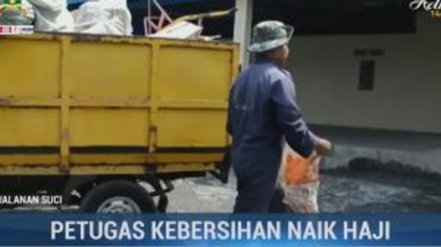 Menabung 8 Tahun, Petugas Kebersihan Naik Haji