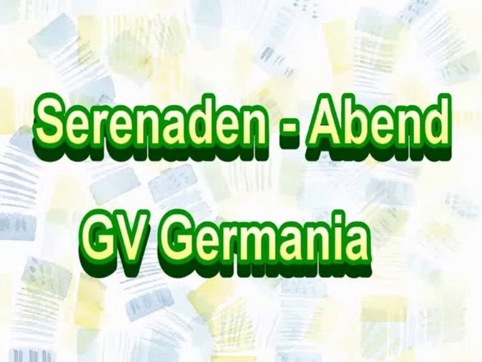 Serenadenabend GV Germania 2019