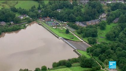 En Angleterre, un barrage menace de s'effondrer, une ville évacuée