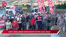 CHP’li vekillerden Eren Erdem’e destek