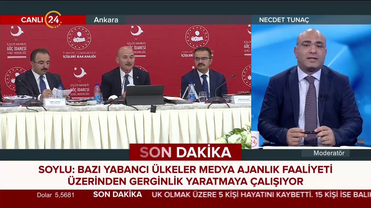 İçişleri Bakanı Soylu konuştu