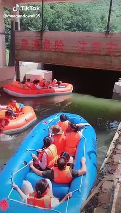 Faire du rafting en Chine