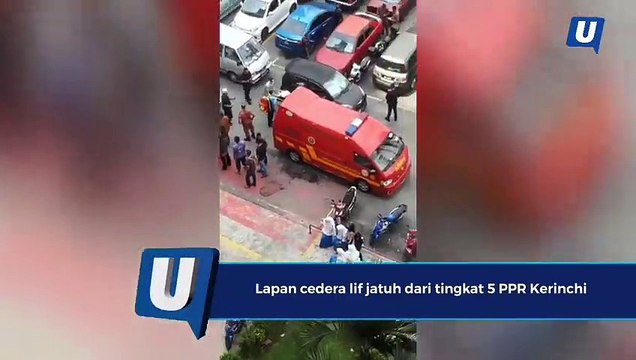Lapan cedera lif jatuh dari tingkat 5 PPR Kerinchi