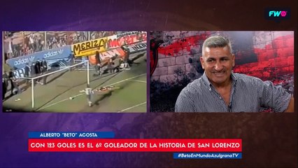 A 30 años del mejor gol del Beto Acosta