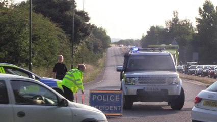 Emergency services at the scene