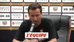 J. Stéphan «Le PSG est ultra favori» - Foot - T. champions - Rennes