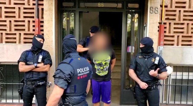 Nueve detenidos por tráfico de cocaína en Barcelona