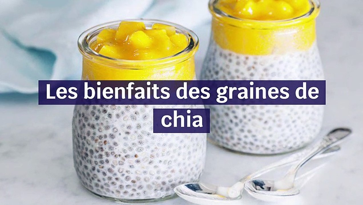 Les bienfaits des graines de chia