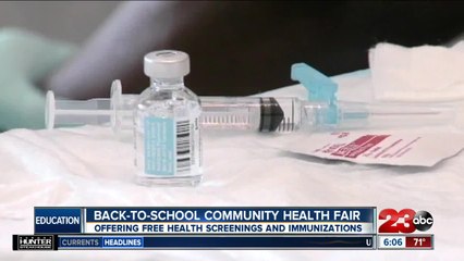 Clinica Sierra Vista hosts back-to-school community health fair