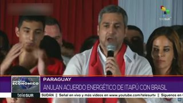 Paraguay: anulan acuerdo energético de Itaipú con Brasil