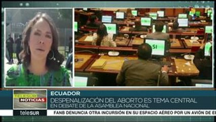 Ecuador: Asamblea Nacional debate despenalización del aborto