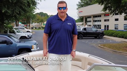 2011 Chaparral 246 SSi Boat For Sale at MarineMax Lake Norman
