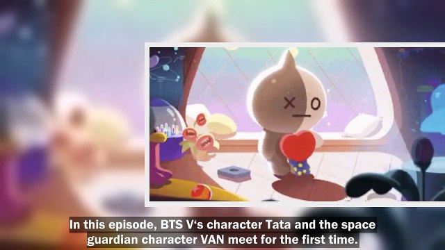 BTS V’s BT21 Character Tata Is Just As UWU As V Himself In This New Animation