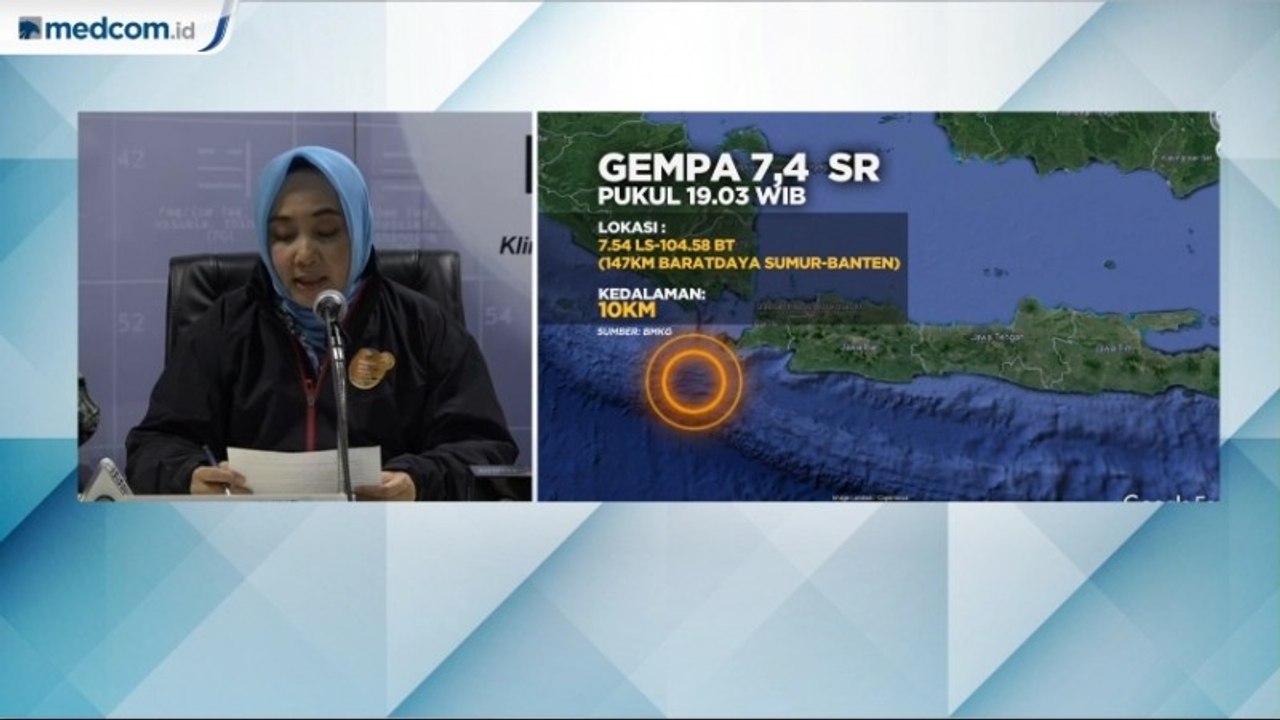 Belum Cabut Peringatan Potensi Tsunami, BMKG Tunggu hingga 2 Jam