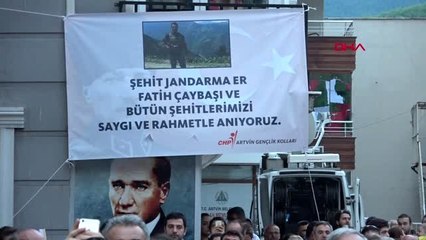 Artvin Kılıçdaroğlu Artvin'de konuştu