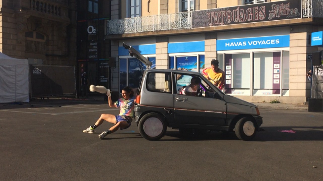 Spectacle « heavy motors » aux Nocturnes de Saint-Brieuc