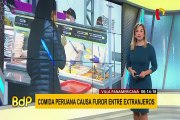 Lima 2019: comida peruana causa furor entre atletas extranjeros