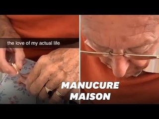 Ce grand-père sait comment remonter le moral de sa petite-fille après son opération