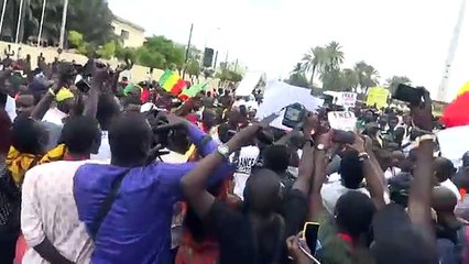 Marche de soutien à Guy Marius Sagna