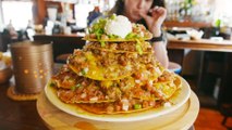 This Foot-Tall Taco Tower Can Feed More Than 10 People