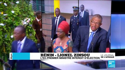 Bénin : interdit d'élection pendant 5 ans, Lionel Zinsou réagit sur France 24
