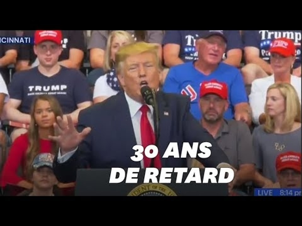 Donald Trump a très mal rattrapé ce lapsus sur "l'Union soviétique" en plein discours