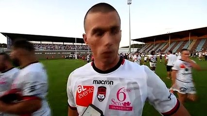 Interview Ethan Dumortier (LOU) après LOU-FCG à Bourgoin-Jallieu