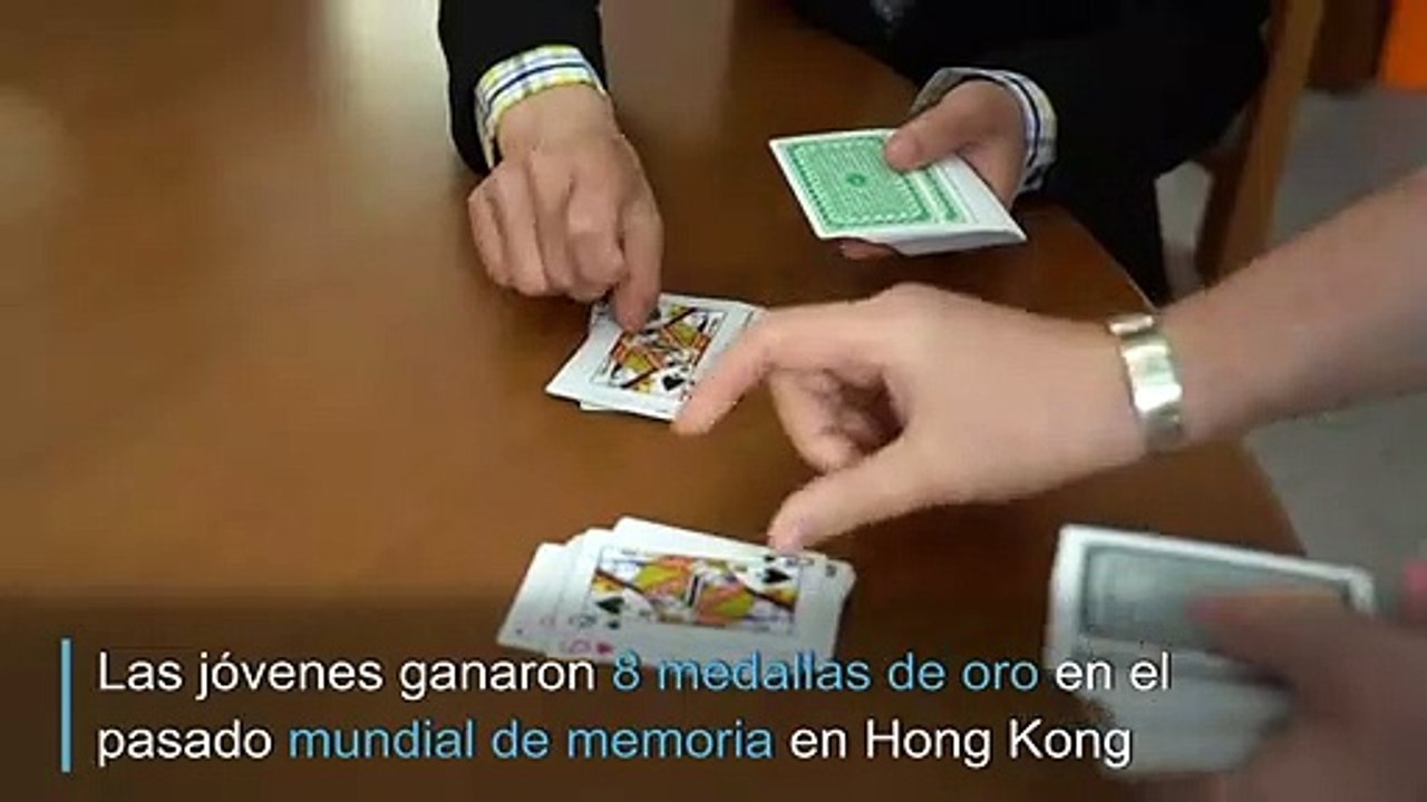 Norcoreanas expertas de la memoria