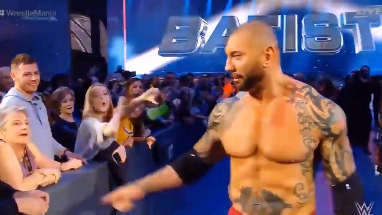 Triple H vs Batista _ WWE WrestleMania 2019 Highlights ¦ WrestleMania 35