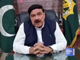 Sheikh Rasheed statement on Kashmir