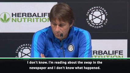 Conte tight-lipped on potential Lukaku deal