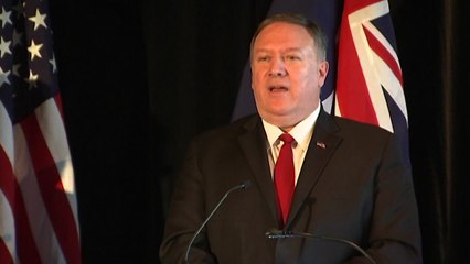 폼페이오, '호위 연합체' 한국·일본 동참 촉구 / YTN