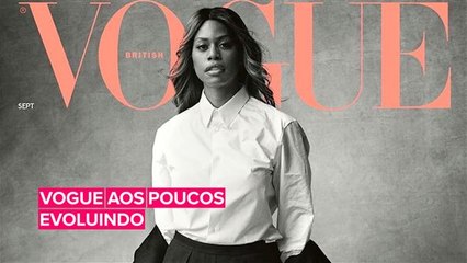 Laverne Cox é a primeira trans a ser capa da Vogue Britânica