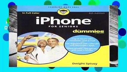 Full Version  iPhone For Seniors For Dummies  Best Sellers Rank : #5