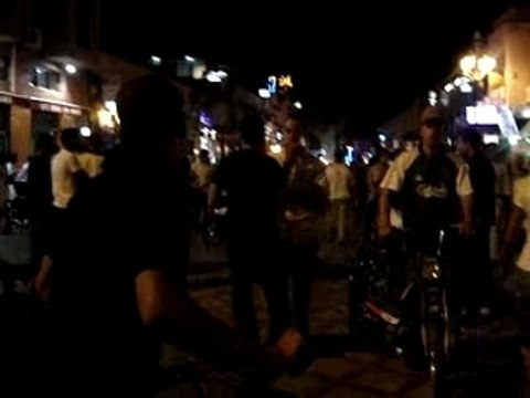 la place jamaa et fna / marrakech