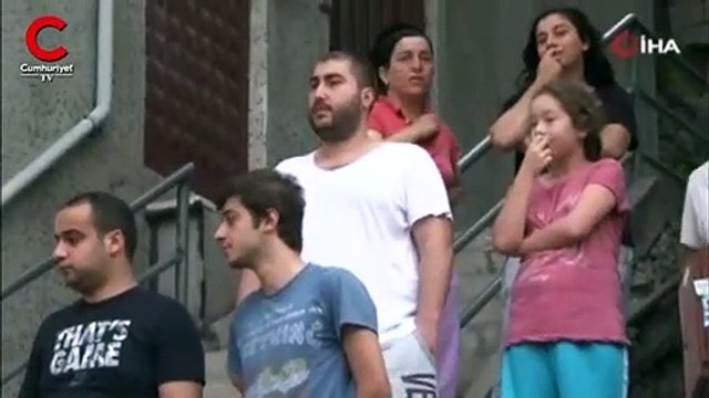 Şişli güne alevlerle uyandı