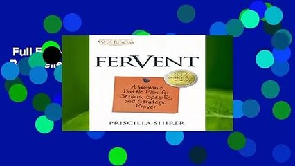Full E-Book  Fervent  Best Sellers Rank : #2
