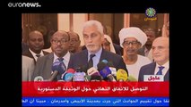 السودان: اتفاق بين المجلس العسكري والمعارضة على وثيقة دستورية تمهد الطريق لحكومة انتقالية