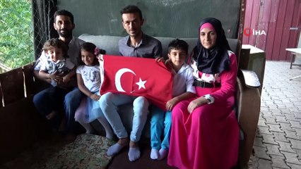 Suriyeli küçük kardeşlerin Türkiye sevgisi