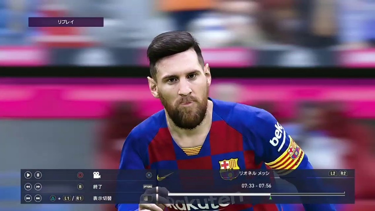 Barcelona PES2020 trial version real face【ウイイレ2020体験版固有フェイス】バルセロナ