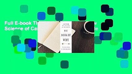 Full E-book The Book of Why: The New Science of Cause and Effect  For Kindle