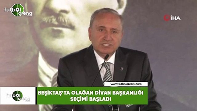 Beşiktaş'ta Olağan Divan Başkanlığı seçimi başladı