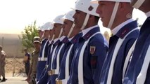Mardin'de şehit asker için tören