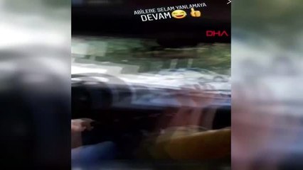 SAMSUN 'ABİLERE SELAM, YANLAMAYA DEVAM' PAYLAŞIMINA CEZA