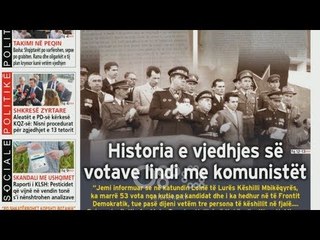 Ora juaj, Shtypi i ditës: Historia e vjedhjes së votave nisi me komunistët
